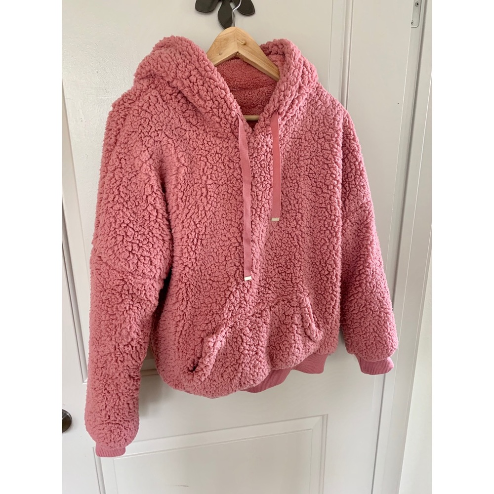 Thick Sherpa Hoodie (Brand Unknown)